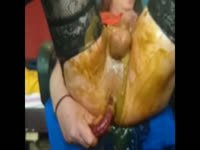 enpezando a gozar con la mierda